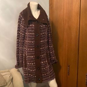 Full length Sweater Coat